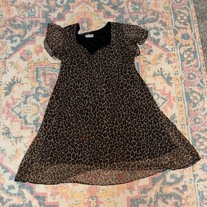 Leopard Print Dress